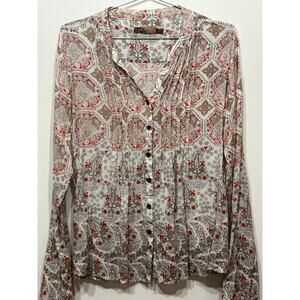 prAna Long Sleeve Evelyn Lightweight Blouse